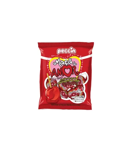 PIRULITO MAÇA DO AMOR 32PCX120G