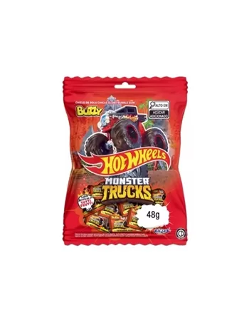 Chiclete Riclan Buzzy Hot Wheels Tutti Frutti 40X48G