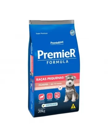 Ração Premier Fórmula Cães Filhotes Porte Pequeno Frango 20kg