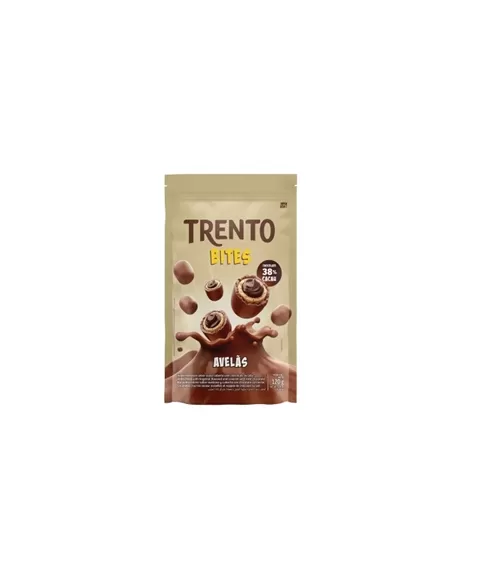 Chocolate Trento Bites Avelãs Ao Leite Stand Up Pouch 20Unx120G