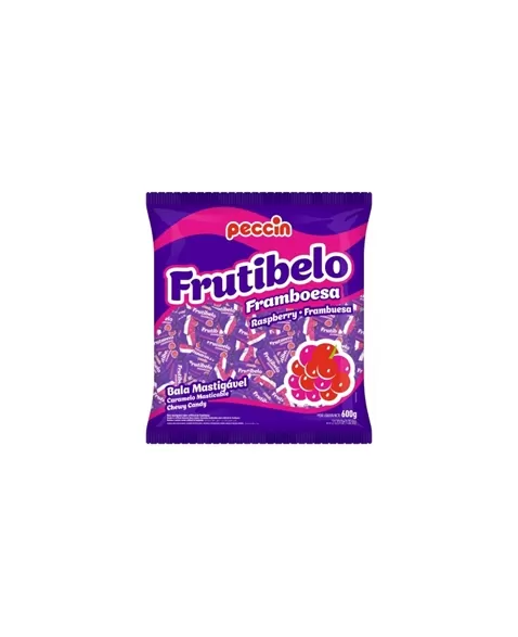 Bala Frutibelo Framboesa 20Pcx600G