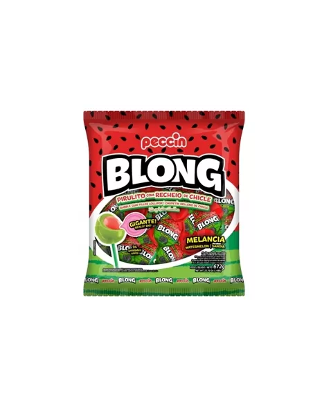 Pirulito Blong 12 Melancia 16Pcx600G