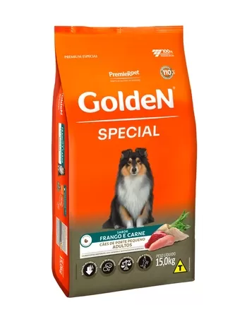 Ração Golden Special Cães Adulto Pequeno Porte 15 KG