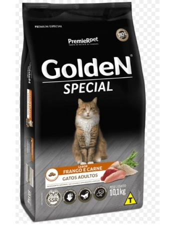 Ração Golden Special para Gatos Adultos 10,1kg