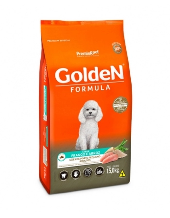 Ração Golden Fórmula Frango para Cães Adultos Médio e Grande Porte 15kg Leve 15kg Pague 14kg