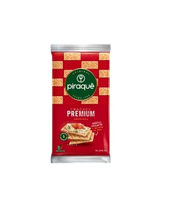 Biscoito Piraque Cracker Premium Original 24X150G