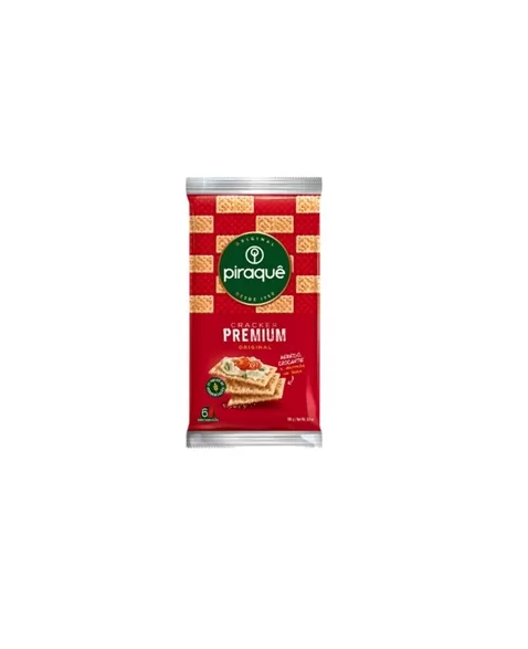 Biscoito Piraque Cracker Premium Original 24X150G