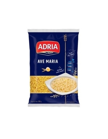 Macarrão com Ovos Ave Maria Adria 500g Fardo com 20 Unidades
