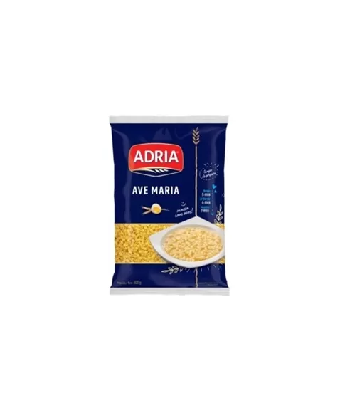 Massas Adria Com Ovos Ave Maria 20X500G