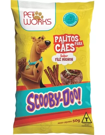 PET WORKS BEFF SCOOBY DOO FILE MIGNON RAÇAS PEQ 20X50G