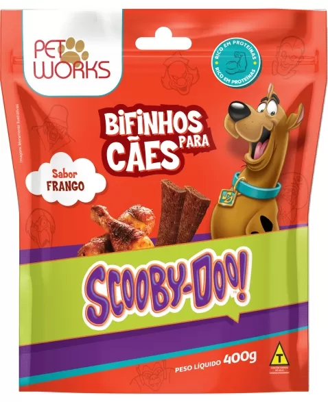 PET WORKS BEEF SCOOBY DOO FRANGO 10X400G