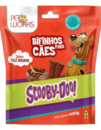 Bifinho Pet Works Scooby Doo File Mignon 10X400G