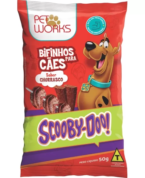 PET WORKS BEFF SCOOBY DOO CHURRASCO  20X50G