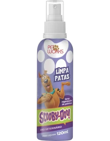 Pet Works Scooby Doo Limpa Patas 120Ml