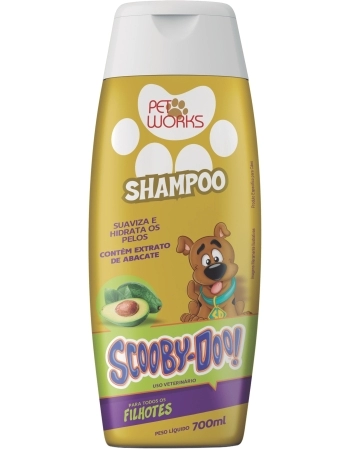 Shampoo Pet Works Scooby-Doo para Filhotes 700ml