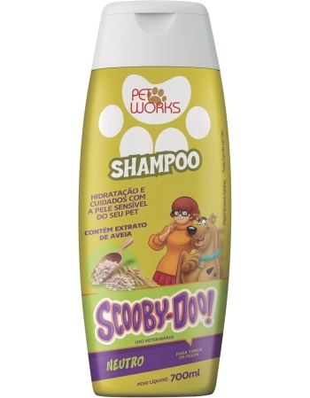Shampoo Pet Works Scooby-Doo Neutro para Cães 700ml