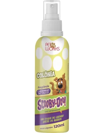 Colônia Pet Works Scooby Doo Cheirinho De Talco 120Ml