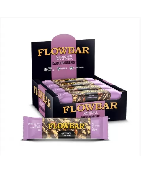 BARRA DE NUTS FLOWBAR CRANBERRY 9DPX12UNX30G