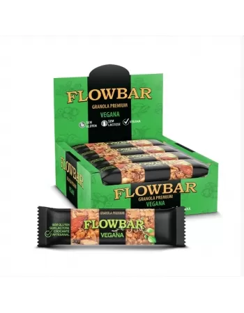 BARRA DE GRANOLA FLOWBAR VEGANA 9DPX12UNX30G