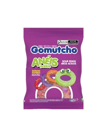 Bala Riclan Gomutcho Anéis Sortidos Àcidos 40x64G