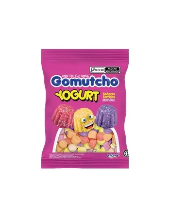 Bala Riclan Gomutcho Yorgurt Pudim Sortidos 40x64G