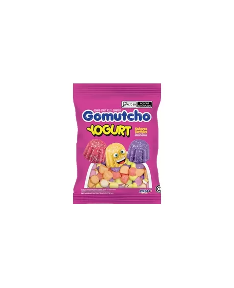 Bala Riclan Gomutcho Yorgurt Pudim Sortidos 40x64G