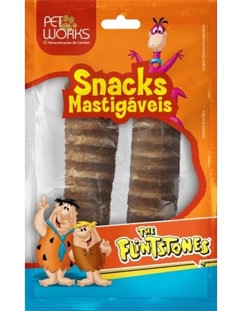Pet Works The Flintstones Traqueia Bovina 5\\\" 8X2 Und