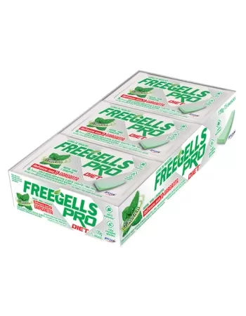 CHICLE RCL FREEGELLS PRO DIET MENTA 12X15UN