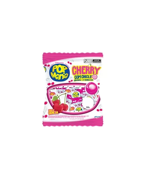 PIRULITO RCL POP MANIA CHERRY 24X50UNX500G