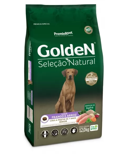 Ração Premier Seleção Natural Cães Adulto Senior 12 KG