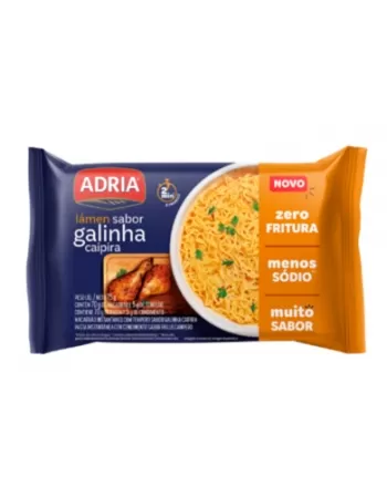 Lamen Adria Assado Galinha Caipira 50X75G