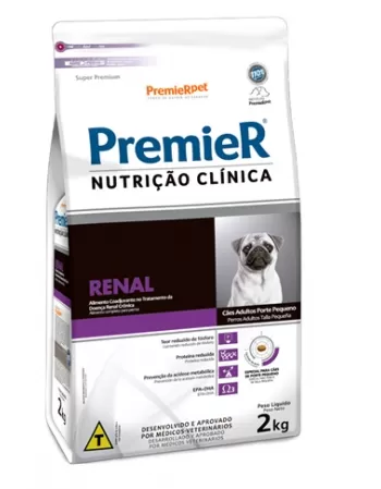 Ração Premier Nutrição Clínica Renal Pequeno Porte 2,0KG