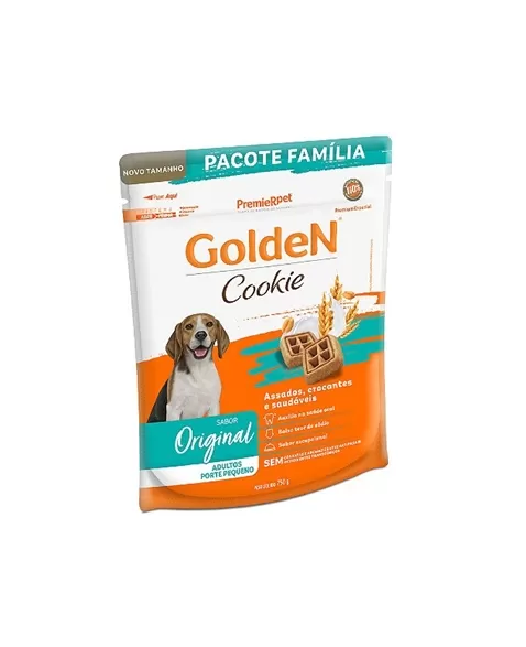 Cookie Golden Cães Mini Bits 750 G