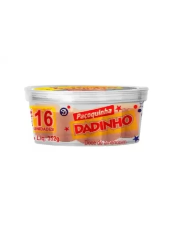 Paçoca Dadinho Pote Rolha 24DpX16UnX352G