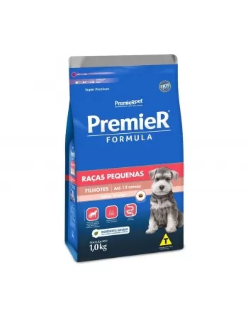 Ração Premier Fórmula Cães Filhotes Porte Pequeno Frango 1kg