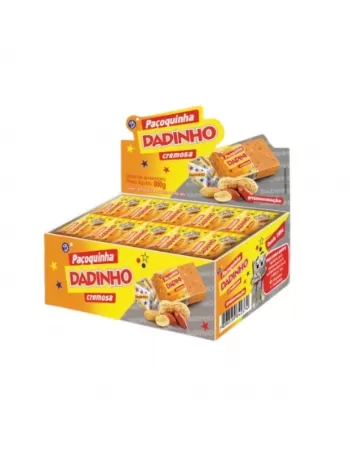 Paçoca Dadinho Quadrada 12DpX40UnX800G