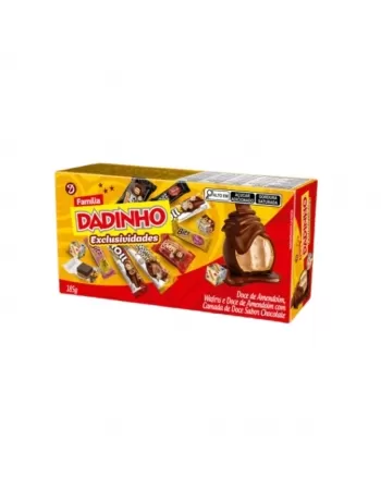 Chocolate Dadinho Caixa Familia Exclusividades 30UnX185G