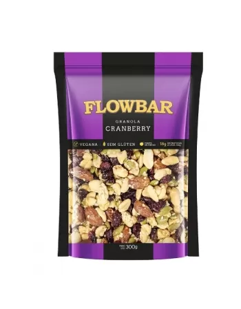 GRANOLA FLOWBAR CRANBERRY 14UNX300G