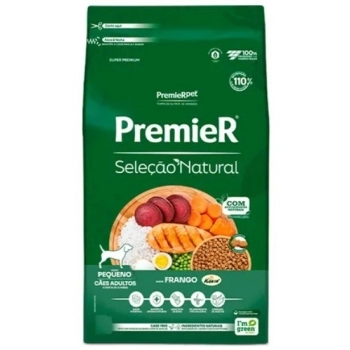 Ração Premier Seleção Natural para Cães Adultos Sabor Frango 2,5kg
