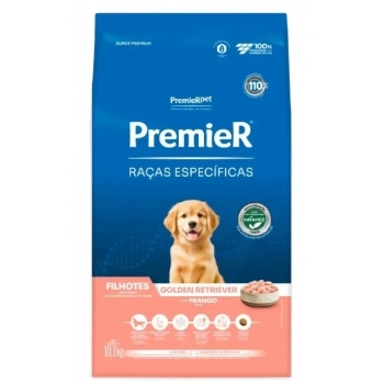 Ração Premier Raças Específicas para Filhote Golden Retriever 10,1kg