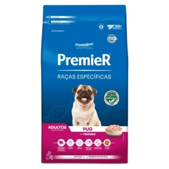 Ração Premier Raças Específicas Cães Filhote Pug 1 KG