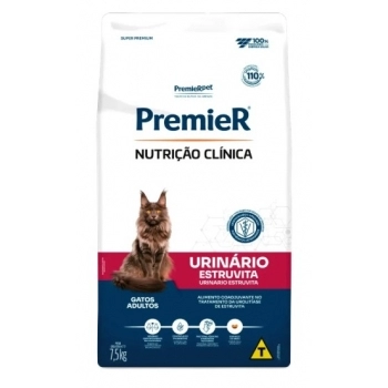 Ração Premier Nutrição Clínica Urinário Estruvita para Cães Adultos 7,5kg