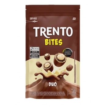 Chocolate Trento Bites Duo Peccin 40g Display com 12 Unidades