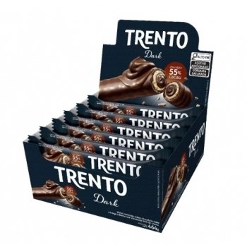 Chocolate Trento Dark Peccin 29g Display com 16 Unidades