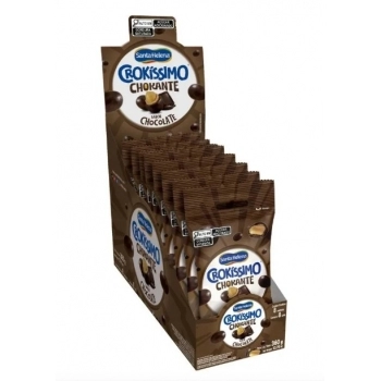 Amendoim Santa Helena Crokíssimo Chocolate 360g Display com 8 Unidades de 45g