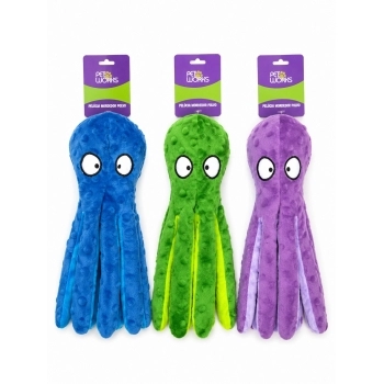 Pet Works Pelúcia Mordedor Polvo para Cães Cores Sortidas