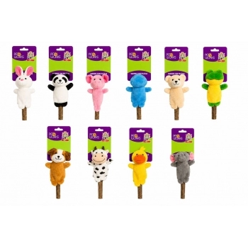 Pet Works Varinha com Pelúcia Personagens Diversos