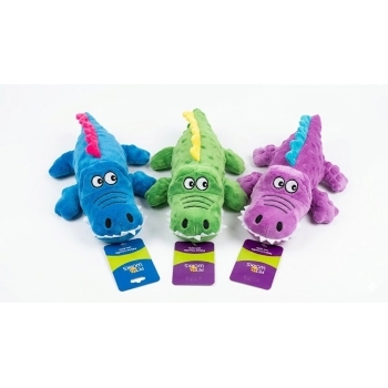 Pet Works Pelúcia Jacaré Colorido Cores Sortidas para Pets