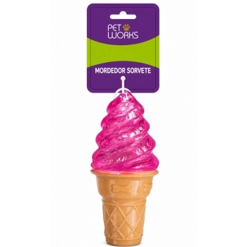 Pet Works Mordedor Sorvete Refrescante para Pets