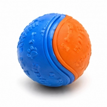 PET WORKS BOLINHA TPR LARANJA/AZUL